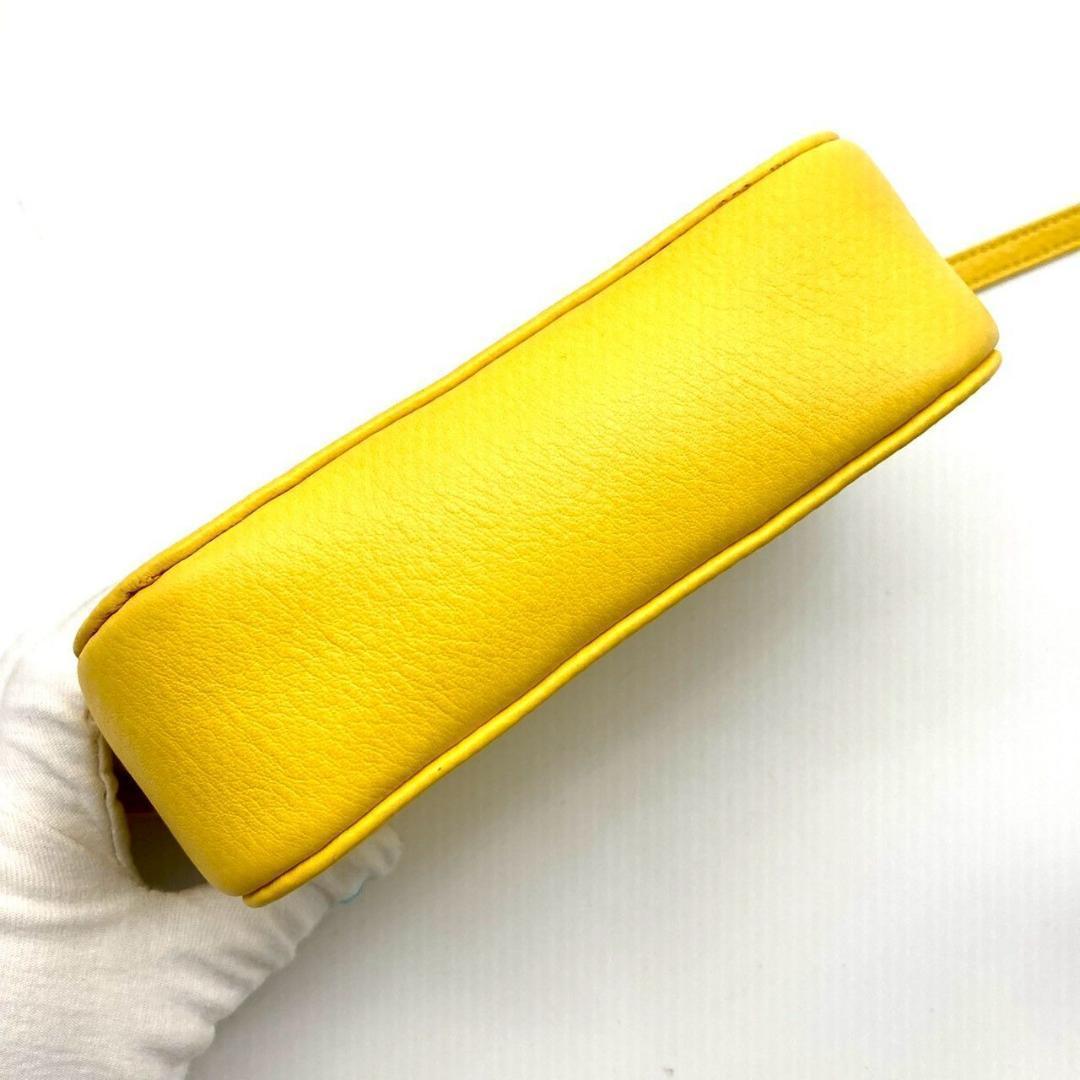 バレンシアガ エブリデイ イエロー カメラバッグ カメラポーチ 71101