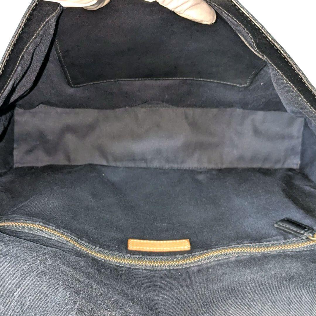 SOMES SADDLE ショルダーバッグ メッセンジャーバッグ 本革 ブラック