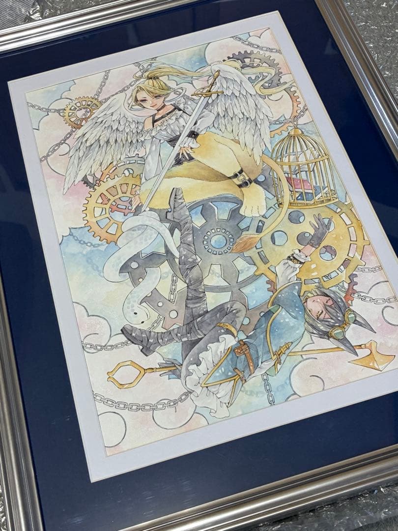 麦*）様 創作 手描きイラスト 運命の輪