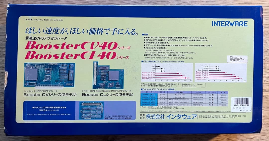 t*n様 【値下げ】Mac アクセラレーター Booster CV40-33 (