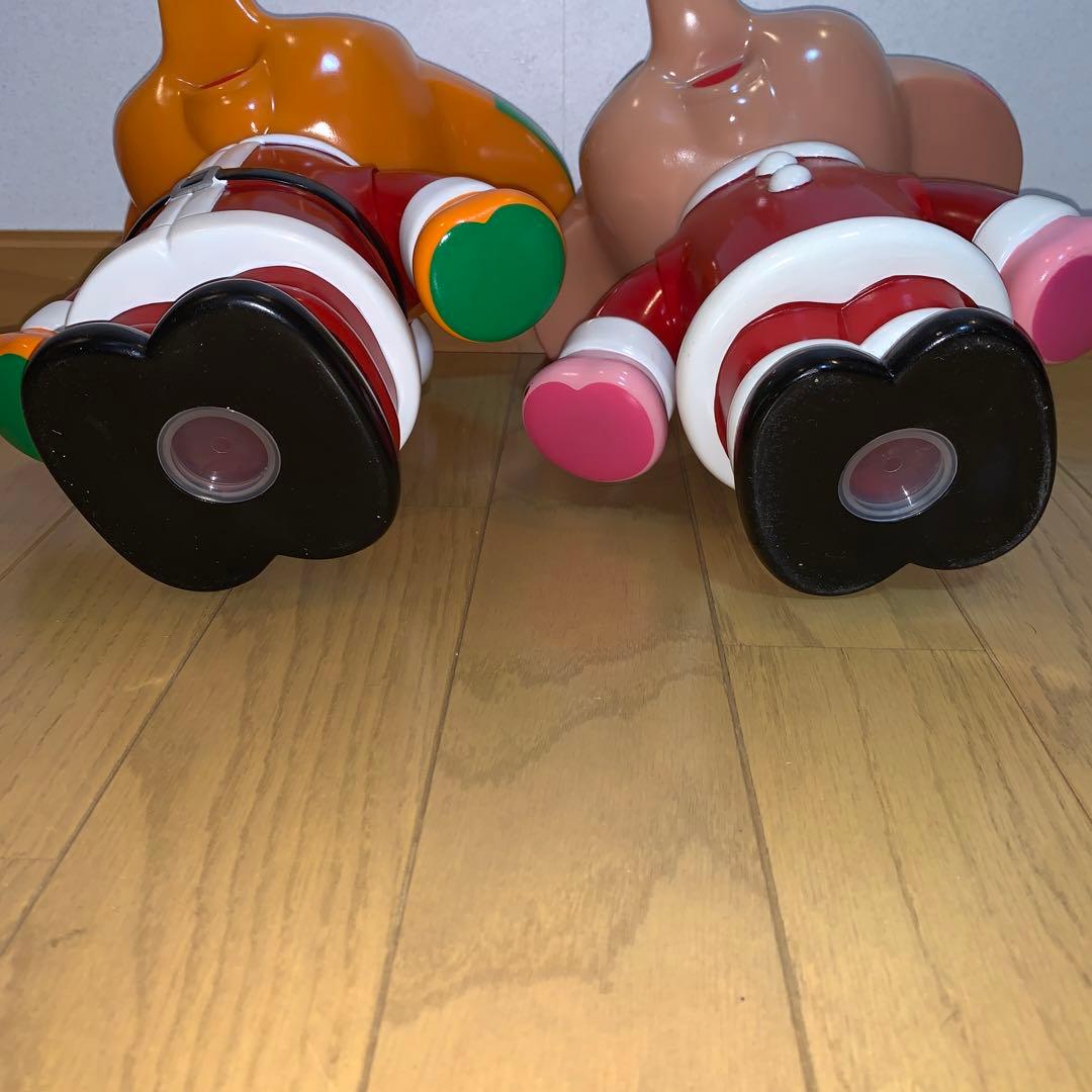 本日限り値下げ早い者勝ち！サトちゃんサトコちゃん　30cm巨大サンタ貯金箱