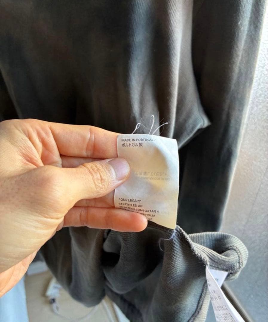 アワーレガシー　OUR LEGACY タートルネック セーター オリーブグリーン