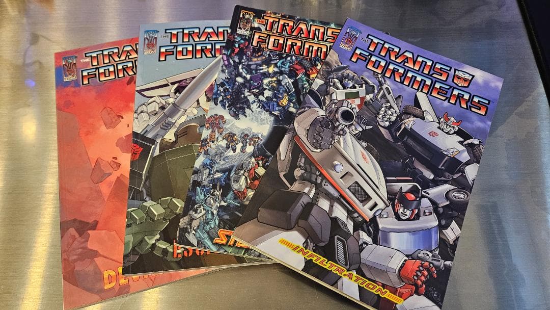 トランスフォーマー　アメコミ　「ATION」シリーズ4冊