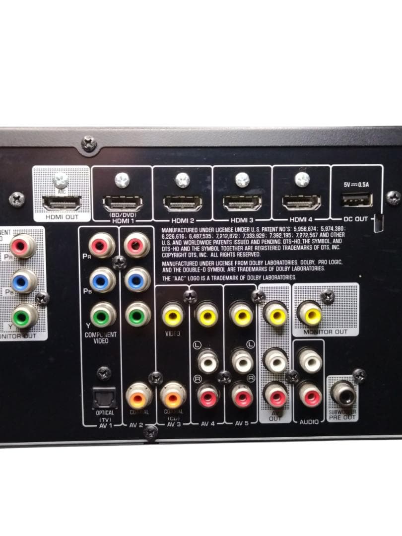 (X115) ヤマハ YAMAHA HTR-3067 AVレシーバーアンプ