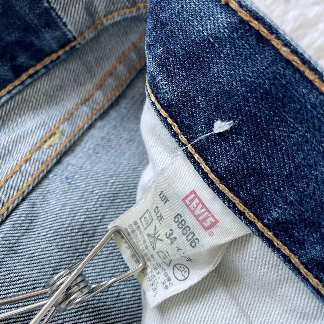 90s Levi's 606 オレンジタブ BIG E 復刻　日本製 68606