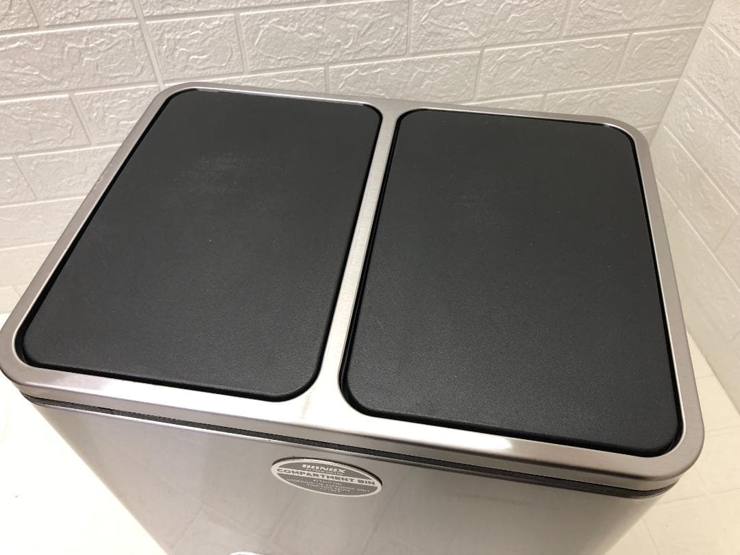 DULTON ダルトン ステンレス製 ペダル式 分別 ダストボックス 30L