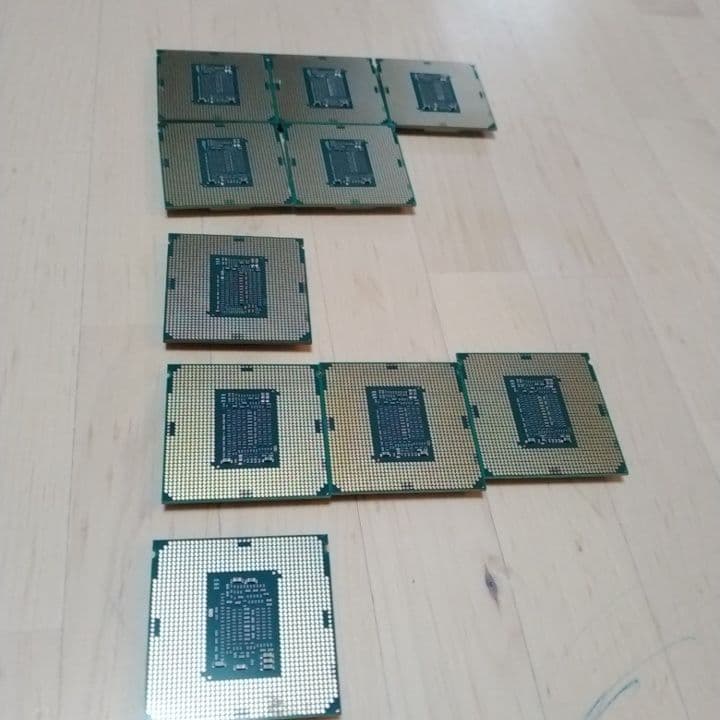 Intel Core i5 9500×5枚他　計10枚