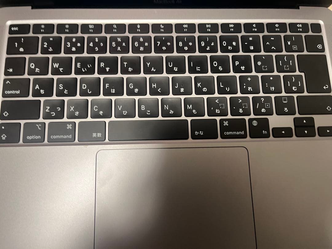【美品】MacBookAir M1 2020年 シルバー 13インチ 256GB