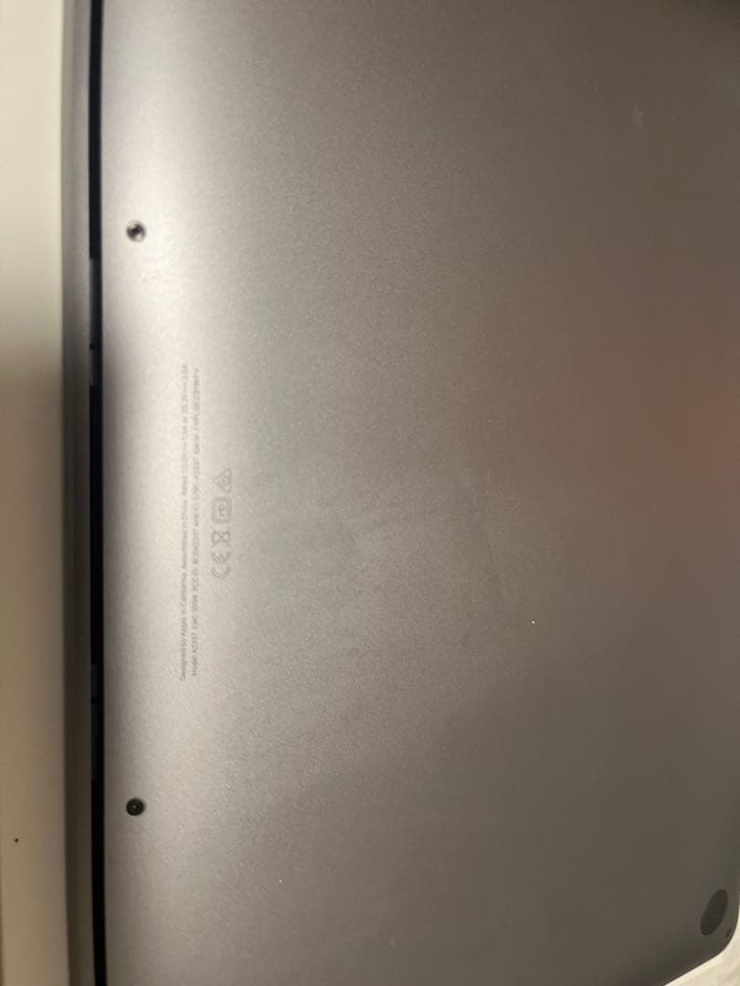 【美品】MacBookAir M1 2020年 シルバー 13インチ 256GB