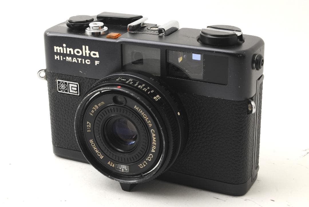 ミノルタ MINOLTA HI-MATIC F ブラックボディ 希少