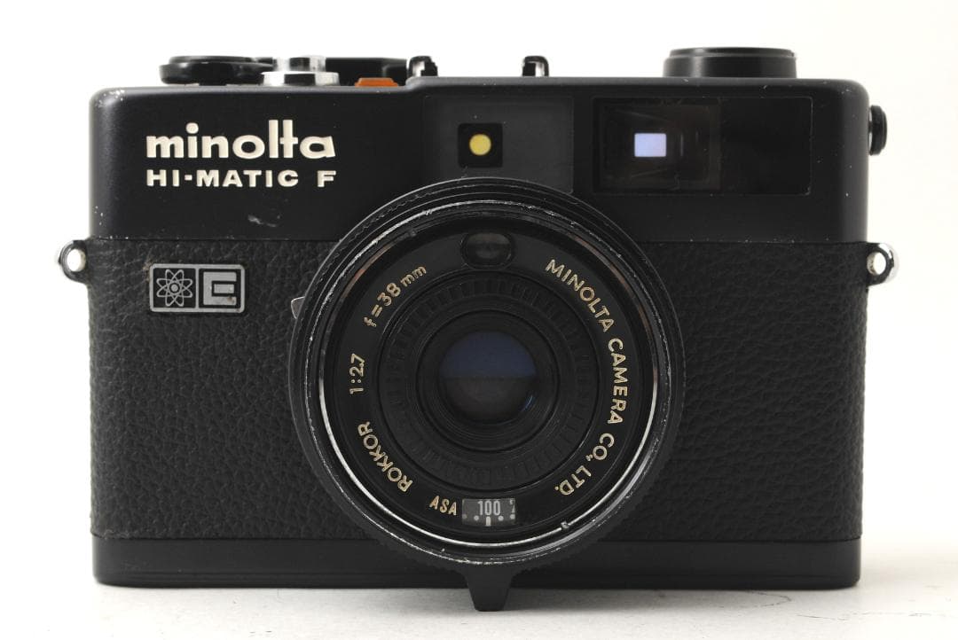 ミノルタ MINOLTA HI-MATIC F ブラックボディ 希少