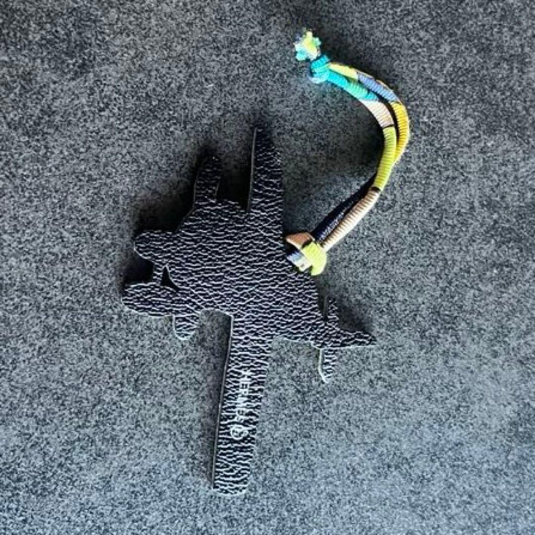 最終値下げ　HERMES エルメス プティアッシュ シルクチャーム 飛行機