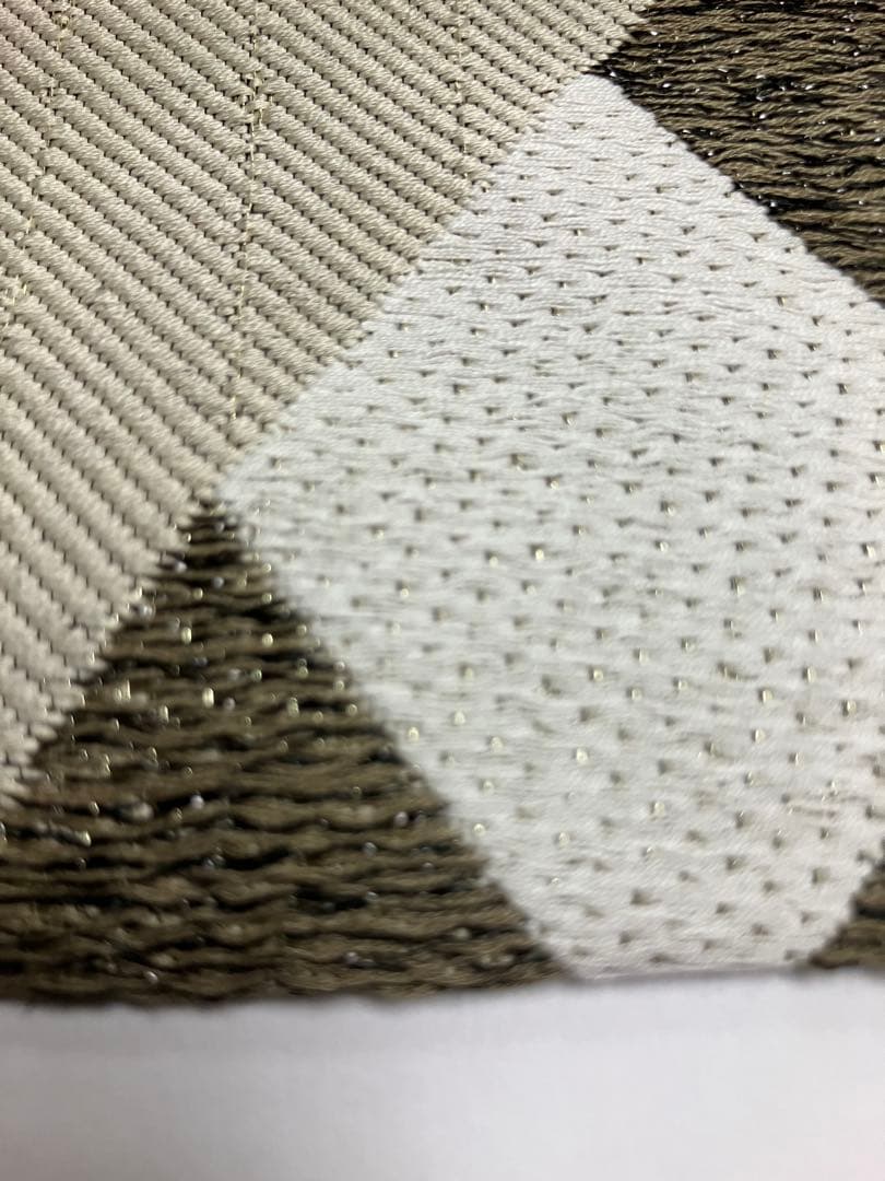 お仕立て上がり名古屋帯　新品未使用品　正絹　西陣織　No.346