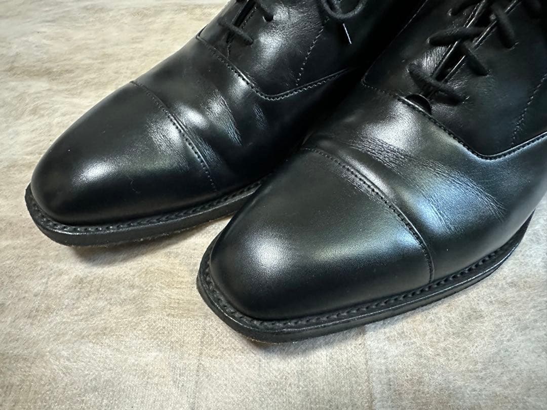 【美品】Cheaneyチーニー ストレートチップ