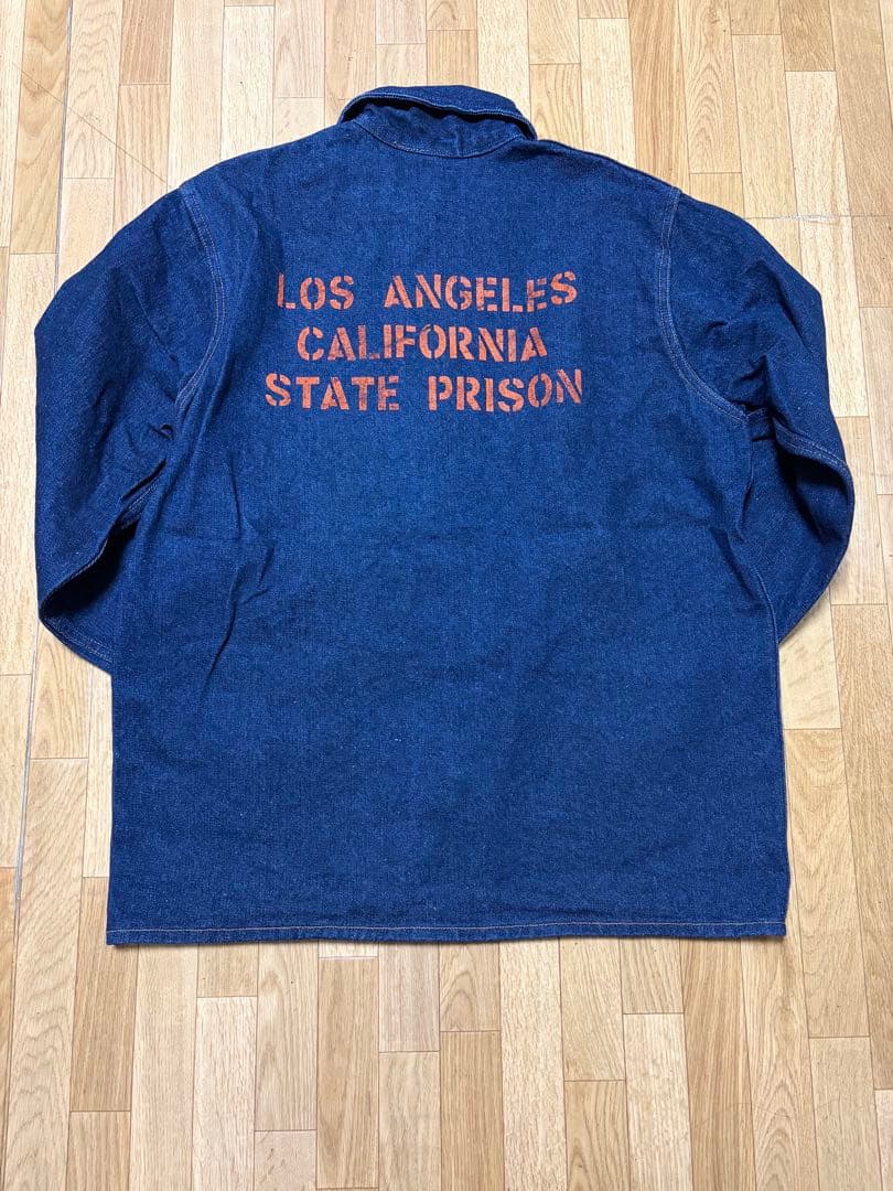 ヴィンテージ 古着 ロサンゼルス カリフォルニア州立刑務所 カバーオール