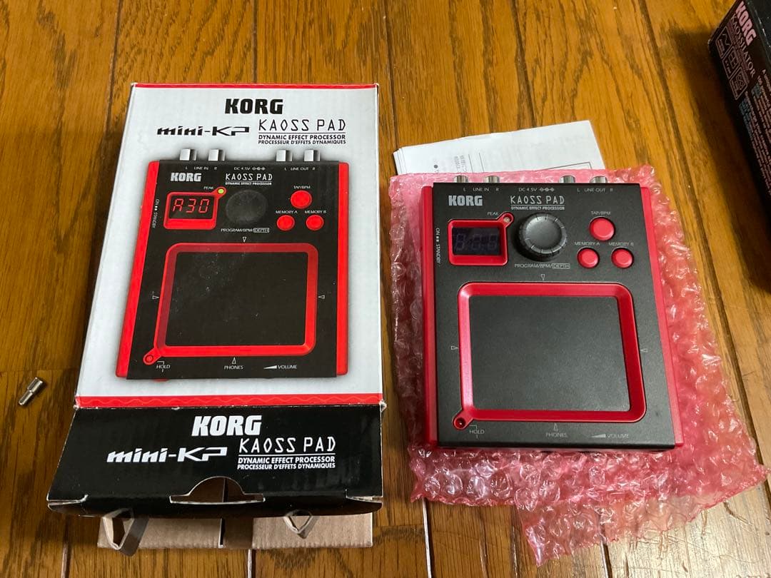 DJ機材 KORG mini-KP KAOSS PAD