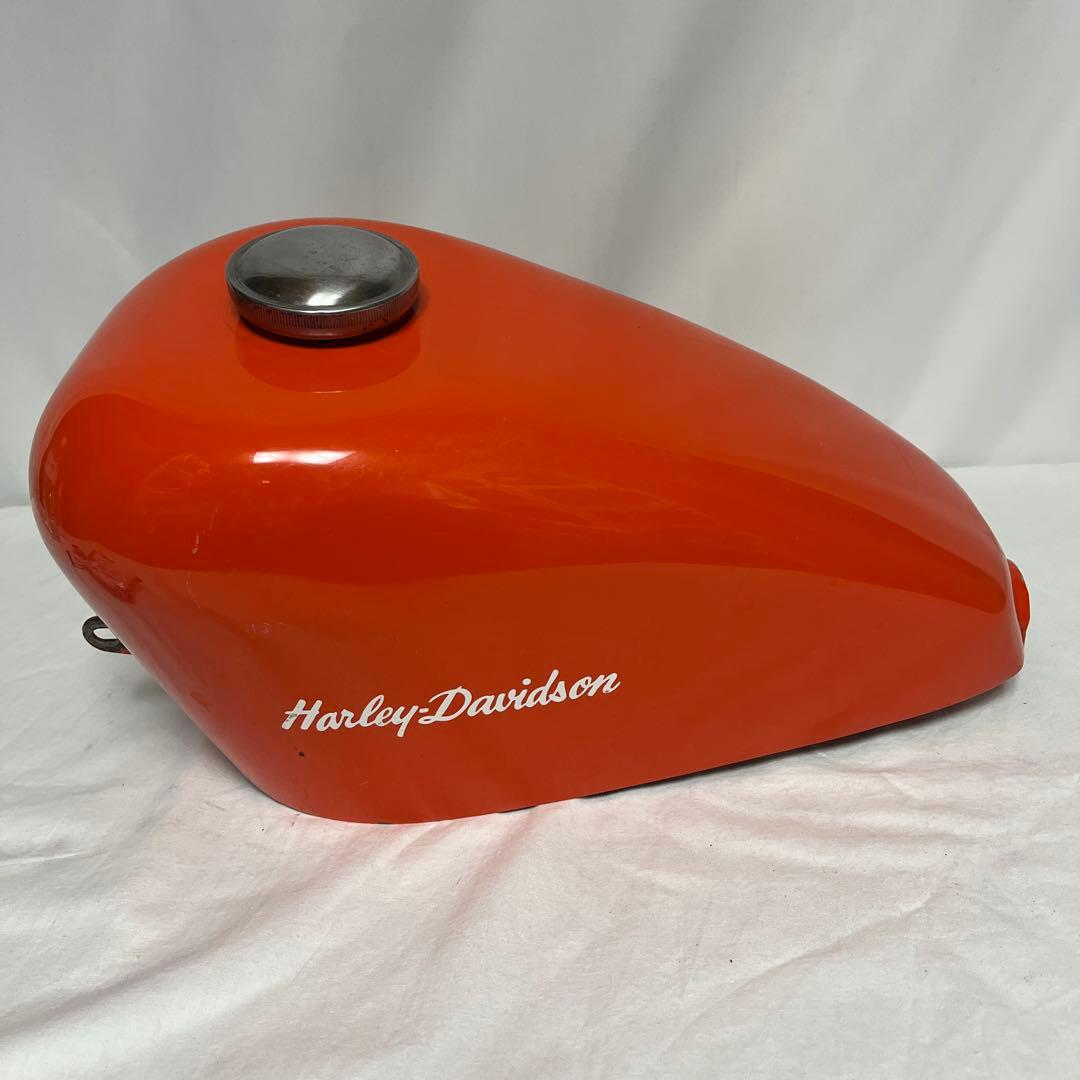 Harley-Davidson バイク タンク オレンジ