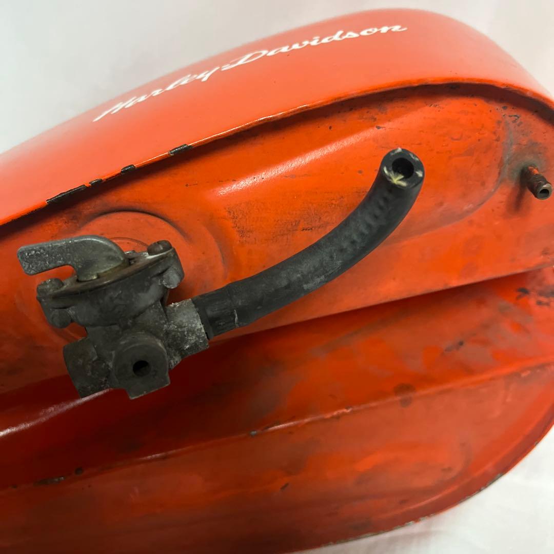 Harley-Davidson バイク タンク オレンジ