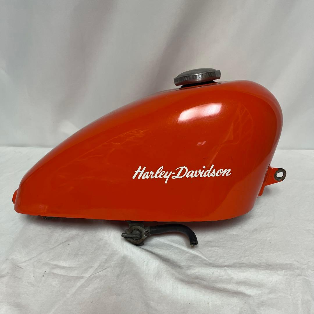 Harley-Davidson バイク タンク オレンジ