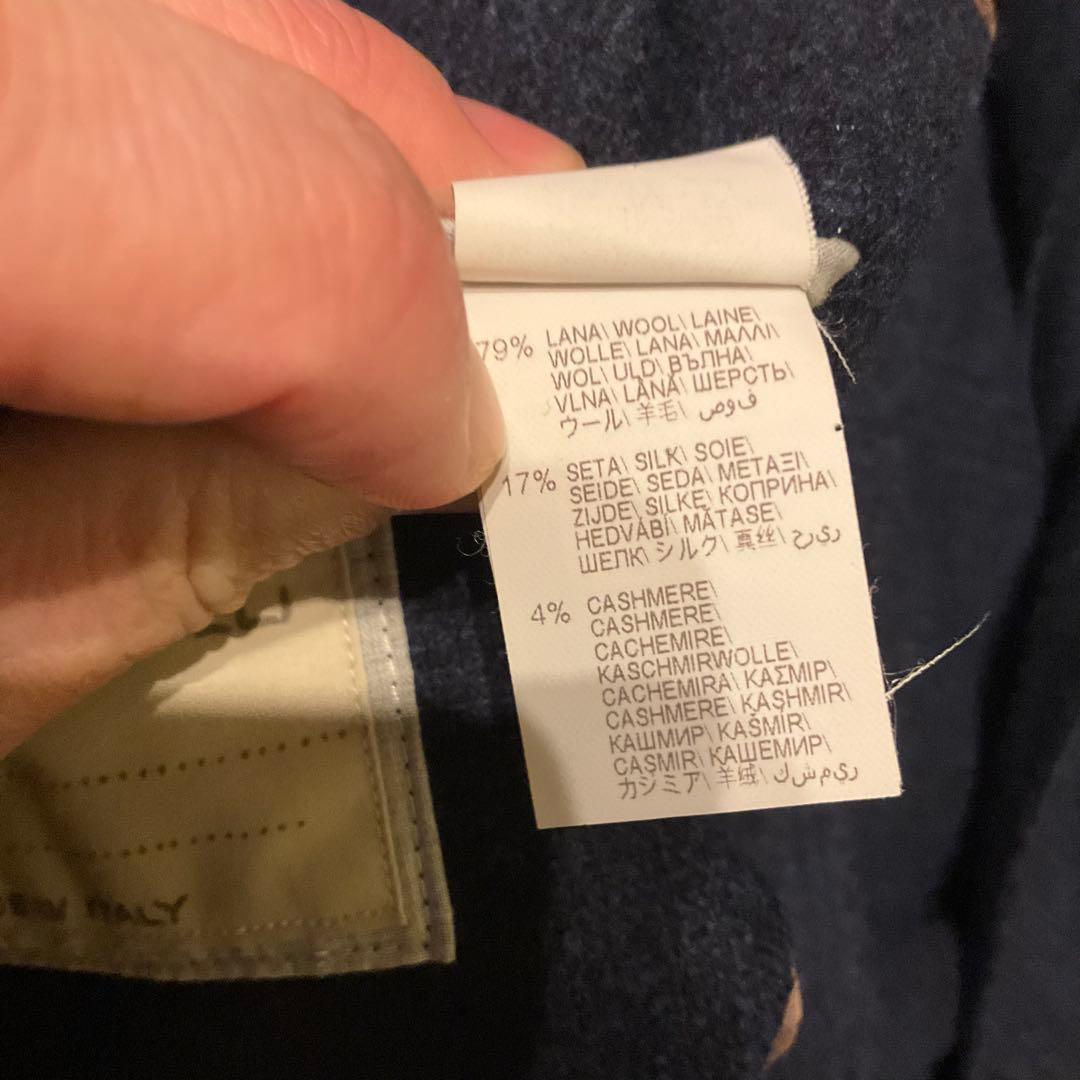 美品BRUNELLO CUCINELLI テーラードジャケット 44 ネイビー