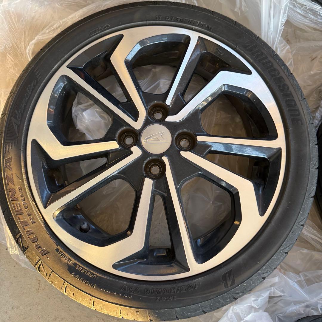 16インチ タイヤホイールセット コペン　エクスプレイ　純正ホイール　ポテンザ