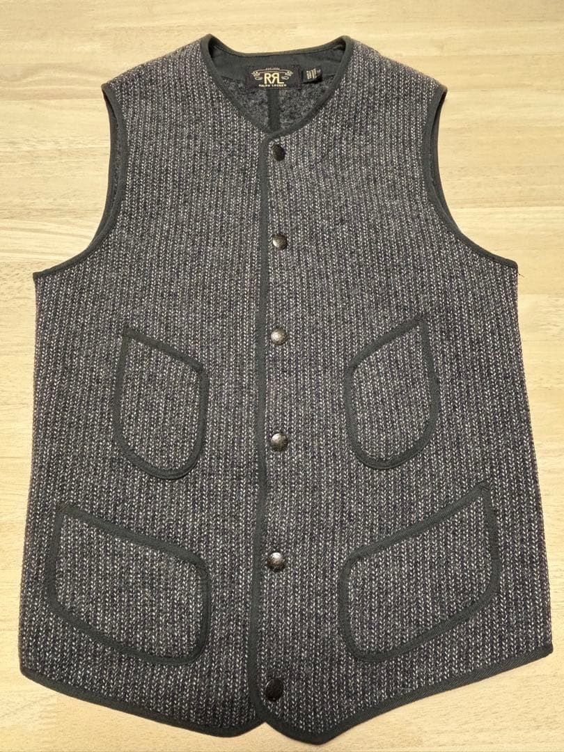 RRL Brown’s Beach Vest
