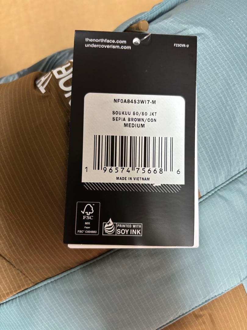 新品 ノースフェイス アンダーカバー SOUKUU マウンテンジャケット M