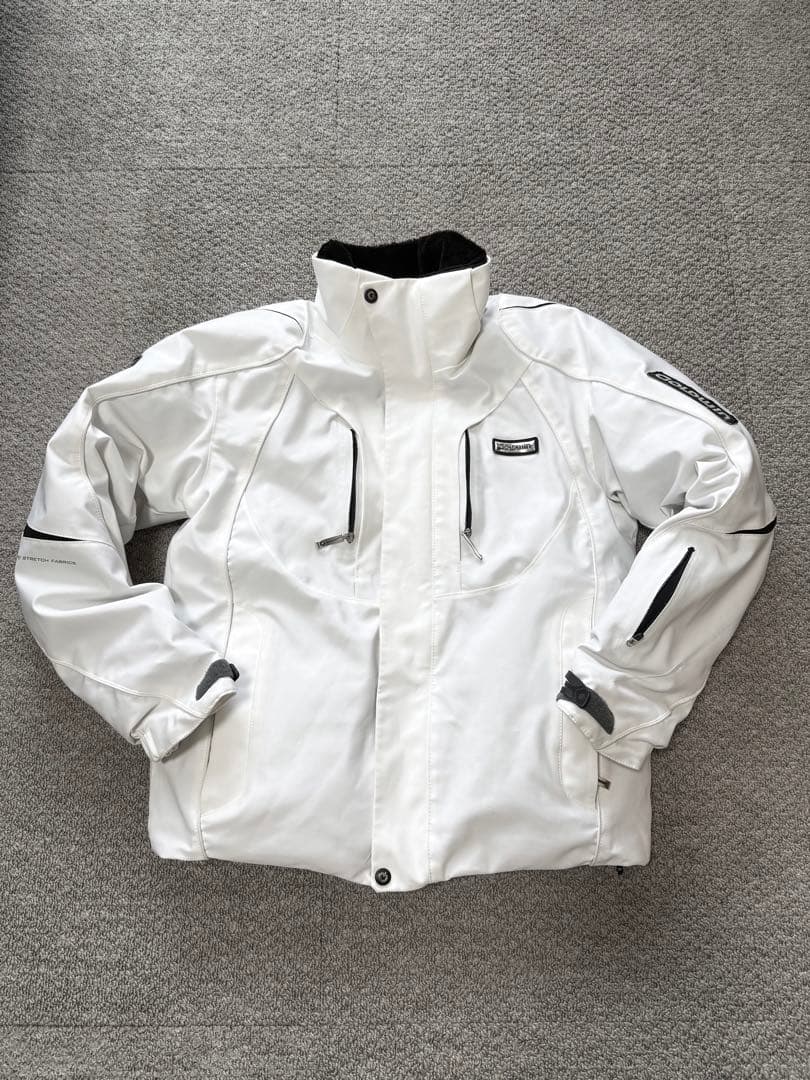 【あったかダウン】GOLDWIN ゴールドウインホワイト スキーウェア 男女共用