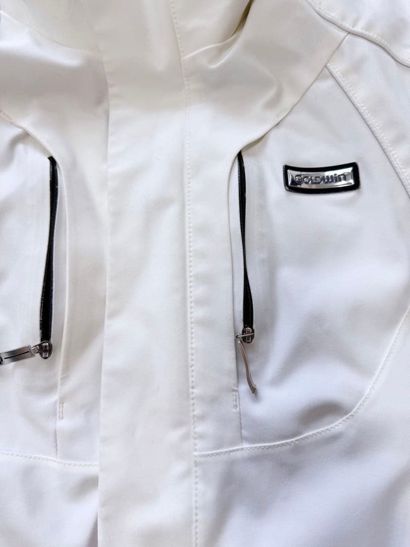 【あったかダウン】GOLDWIN ゴールドウインホワイト スキーウェア 男女共用