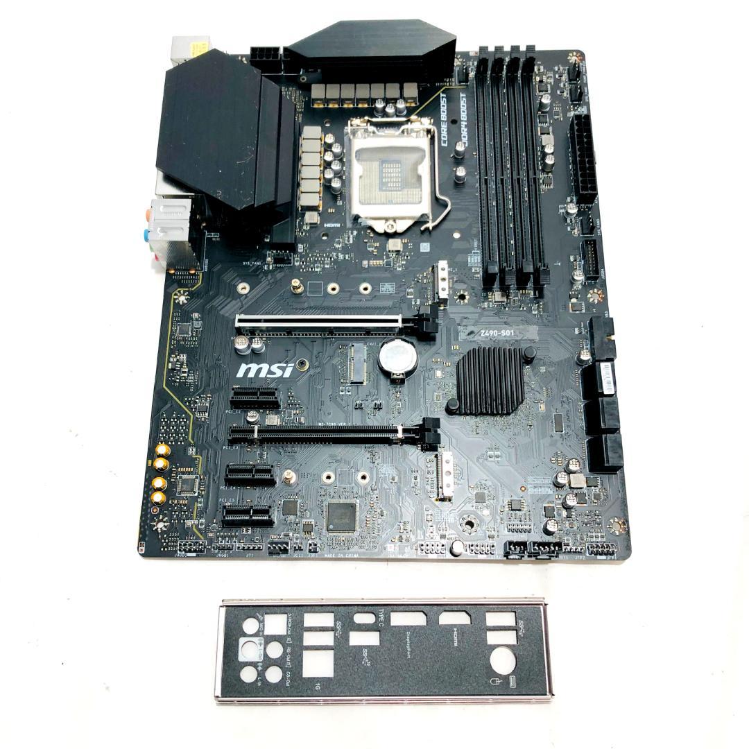 MSI Z490-S01マザーボード パソコン ｐ1