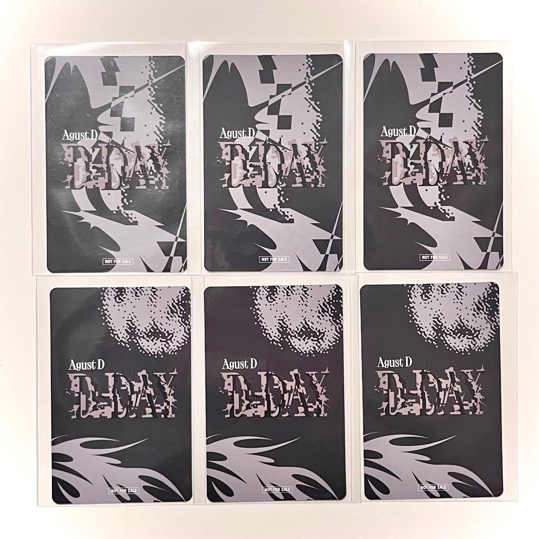 BTS SUGA AgustD D-DAY 日本限定ラキドロトレカ フルコンプ