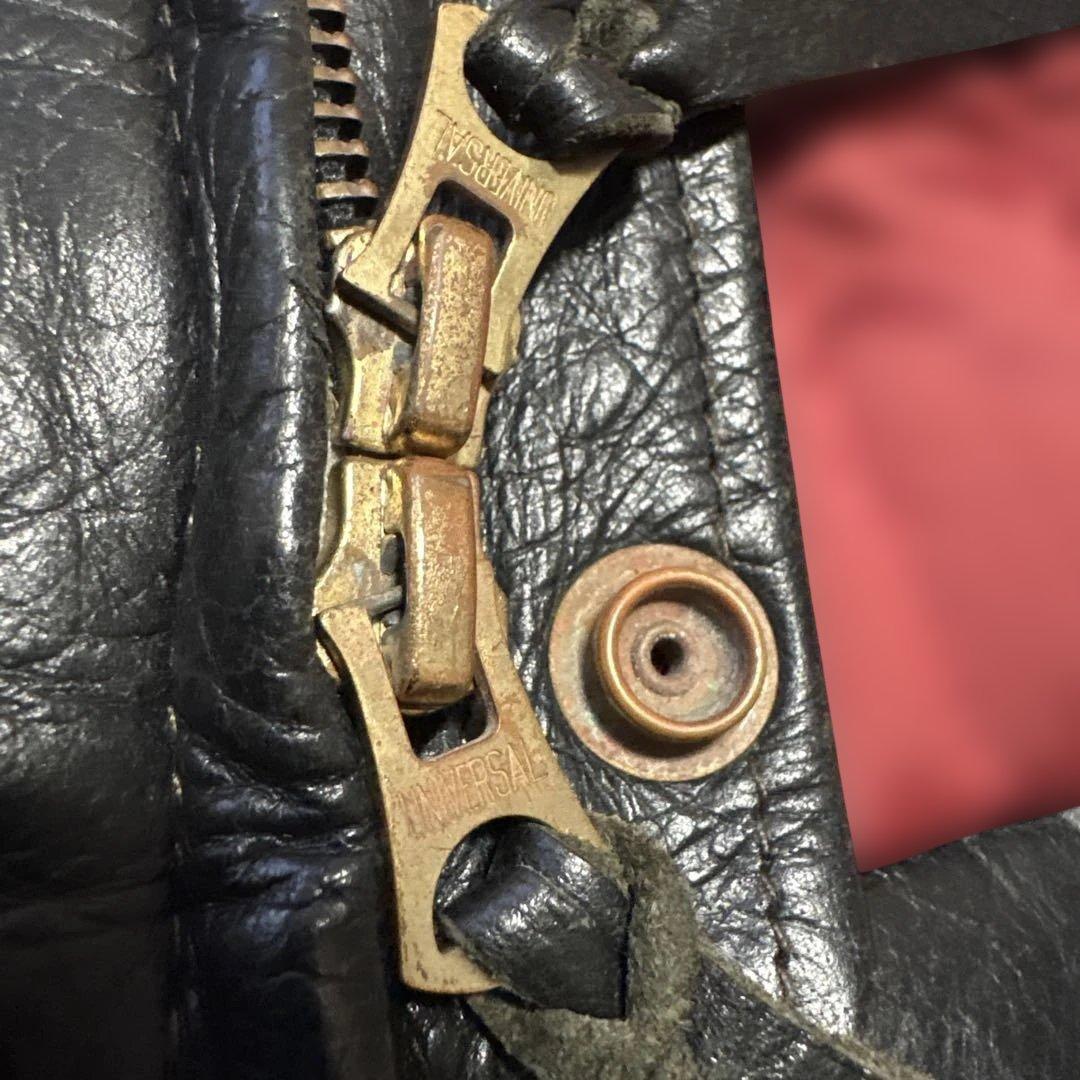 カ*シ様 ジャンク品　36inch ウエストライド　レザーベスト