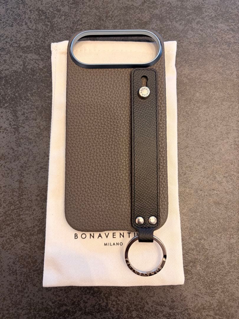 BONAVENTURA iPhone Airケース　ハンドル付きシュリンクレザー
