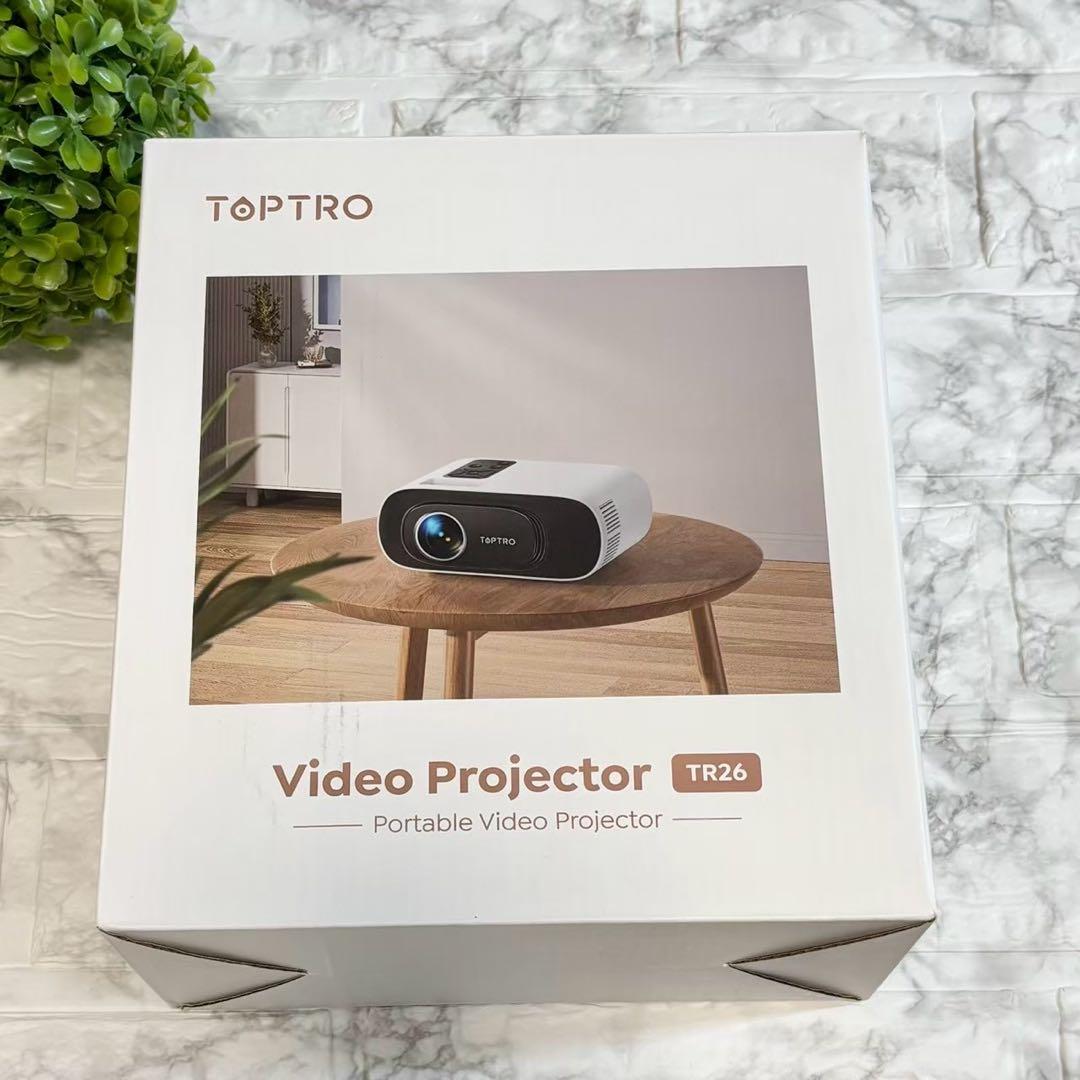 プロジェクター 小型 20000LM高輝度 1080P解像度 4K対応