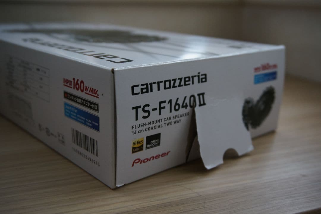 パイオニア　TS-F1640Ⅱ スピーカー &ジムニー用取り付けキット