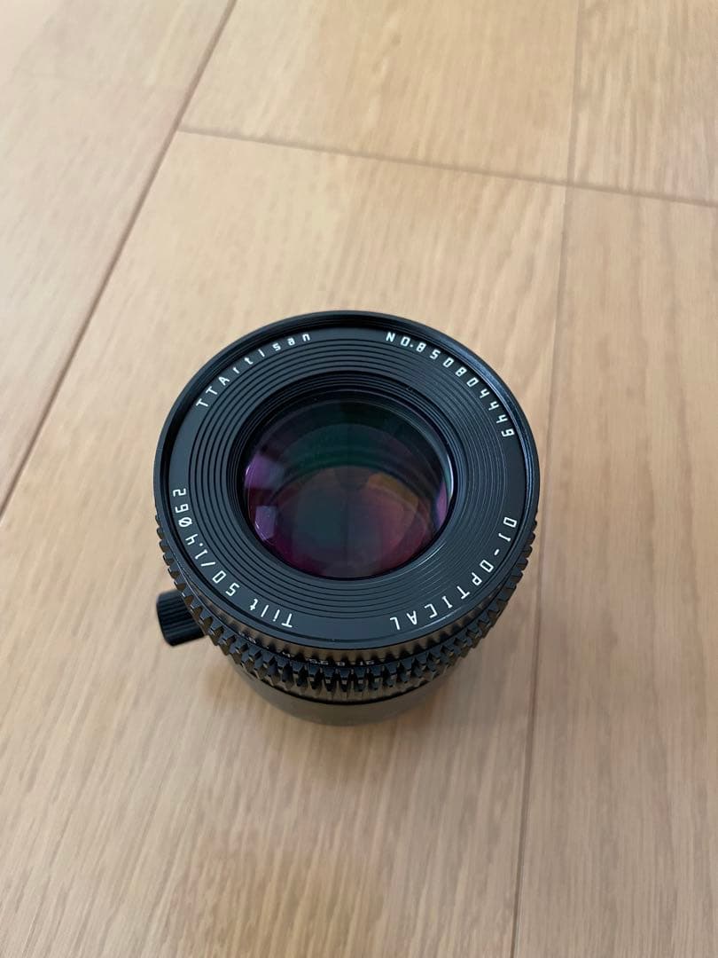 TTtartisan 50mm f1.4 tilt Xマウント 富士フィルム
