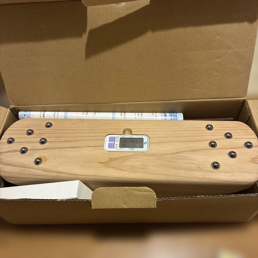 特許取得済み！小国杉の足踏み　歩数計付き！健皇ゆらぎ　あしふみ健幸ライフ