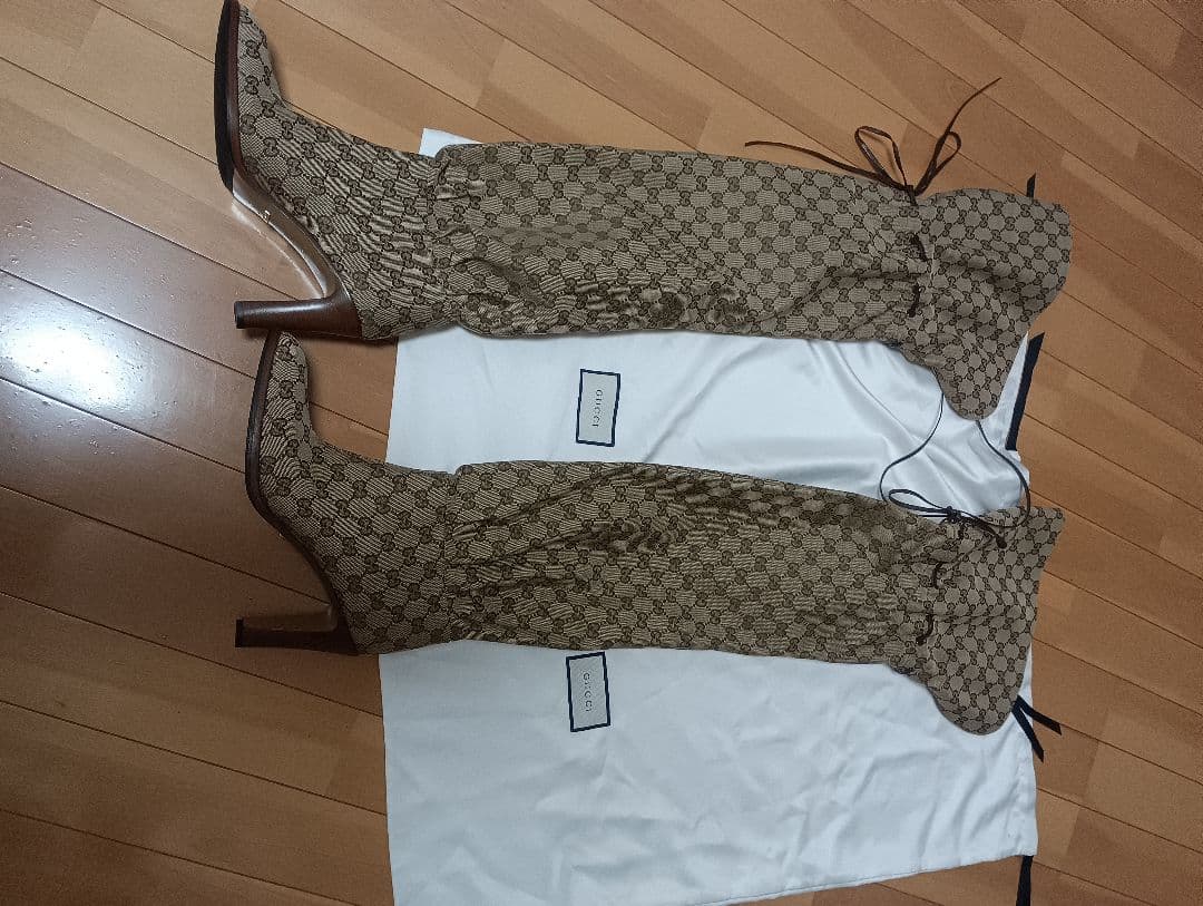 Gucci ニーハイブーツ サイズ42 保存袋付き