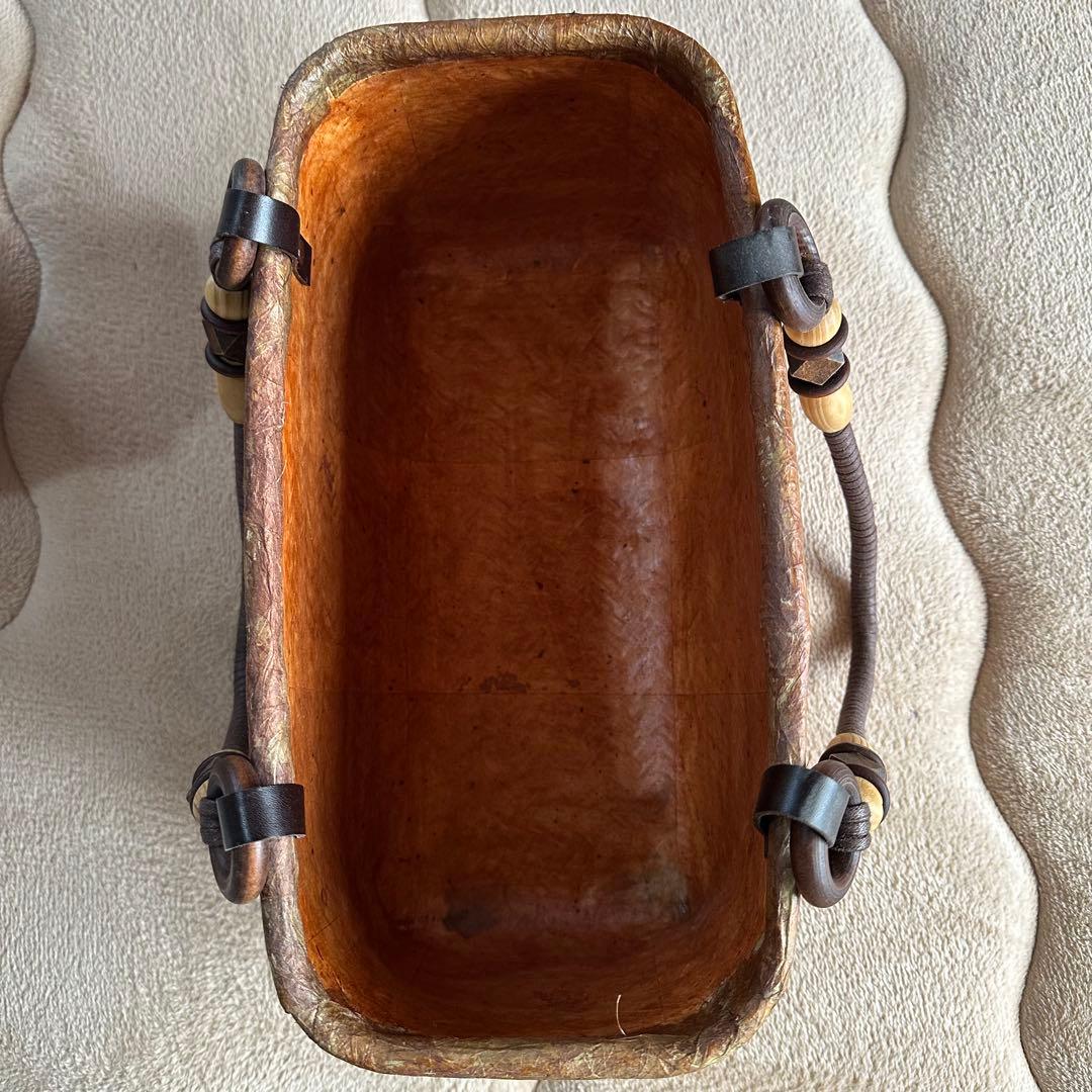 一閑張り　オシャレハンドル