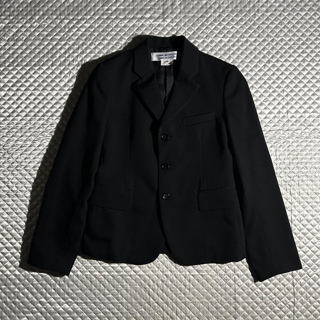 AD2019 ウールギャバジャケット 黒 archive