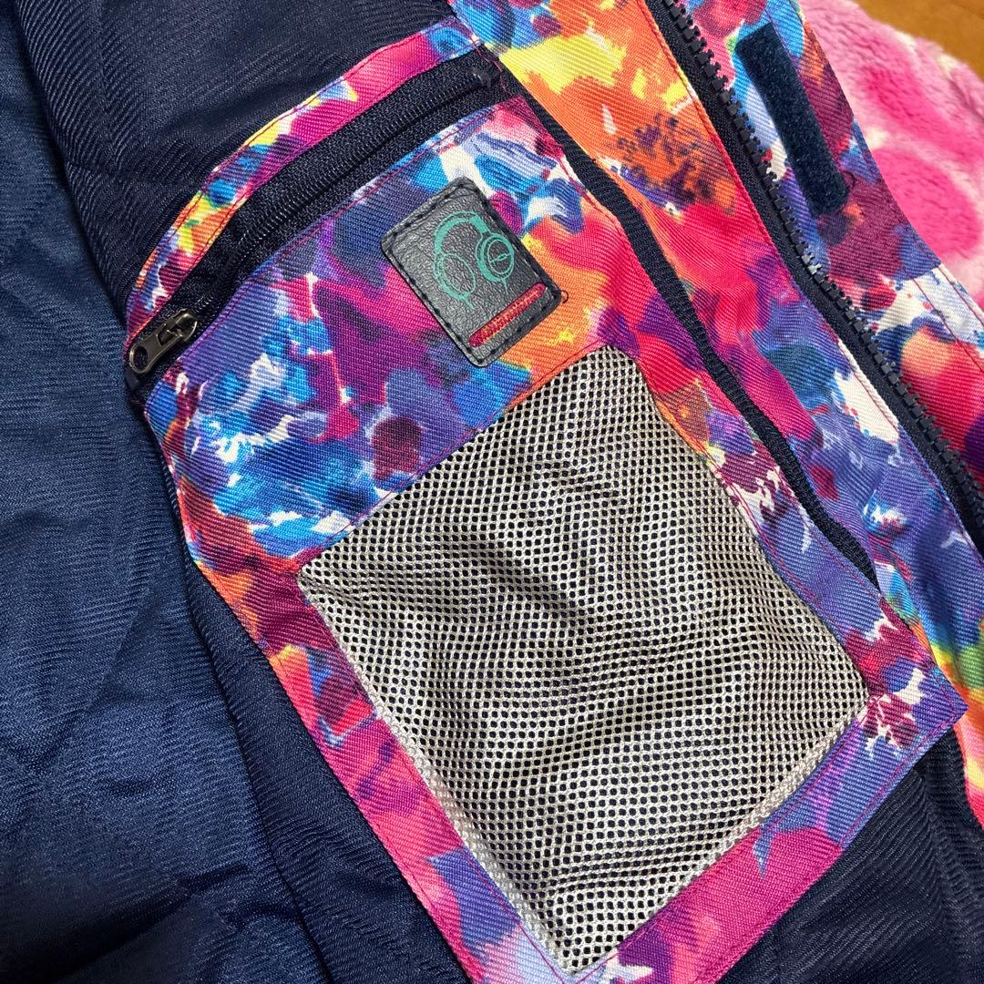 ICEPARDAL女性用カラフル花柄 スキーウェア