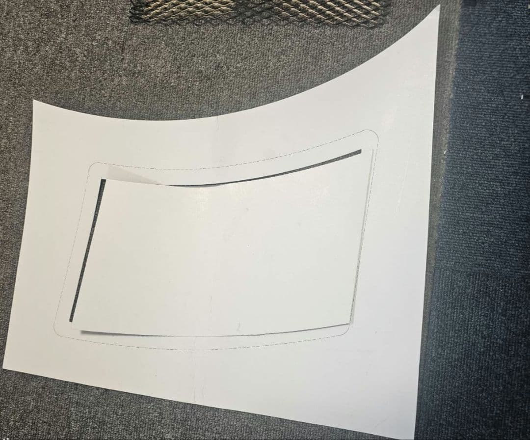 WRX VA型　リアサイドダクト　海外製