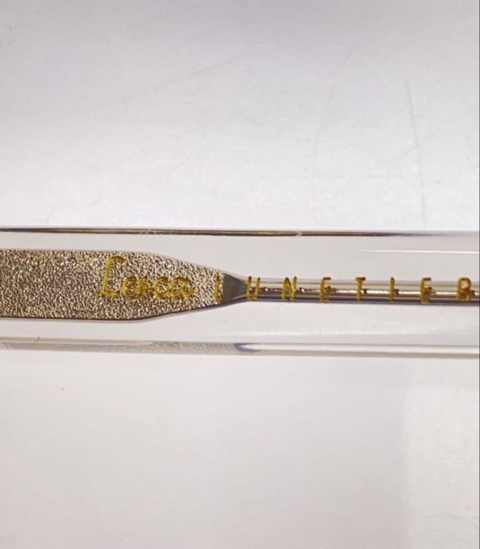 中古　Lesca LUNETIER◆PICA Cal.03 クリアフレーム