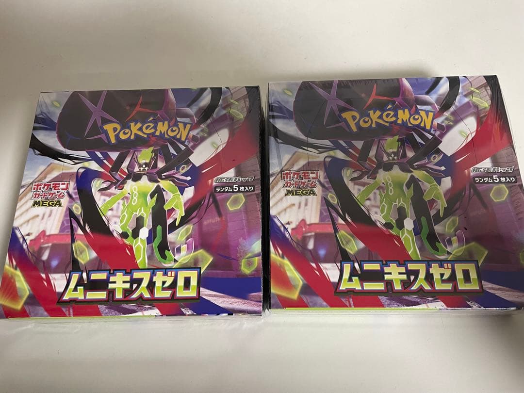 【シュリンク付き】ポケモンカード ムニキスゼロ 2BOX