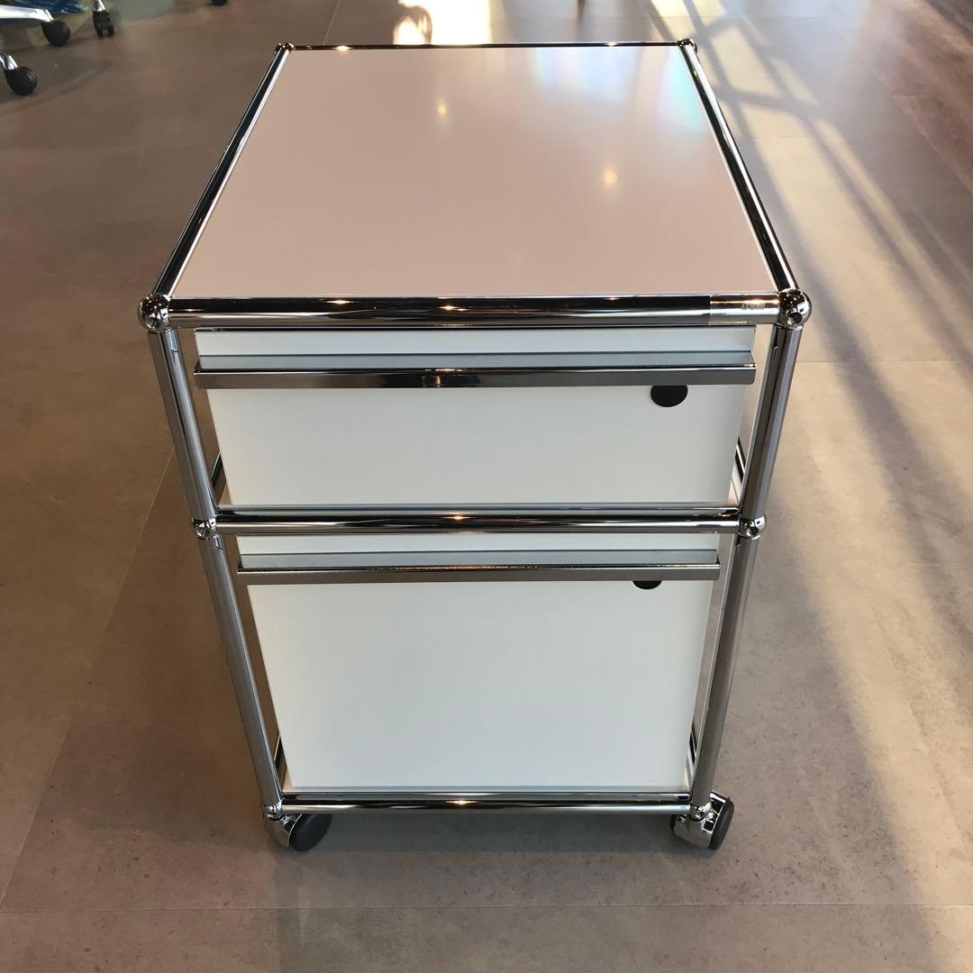 USMハラー ロールボーイ 2段キャスター ワゴン