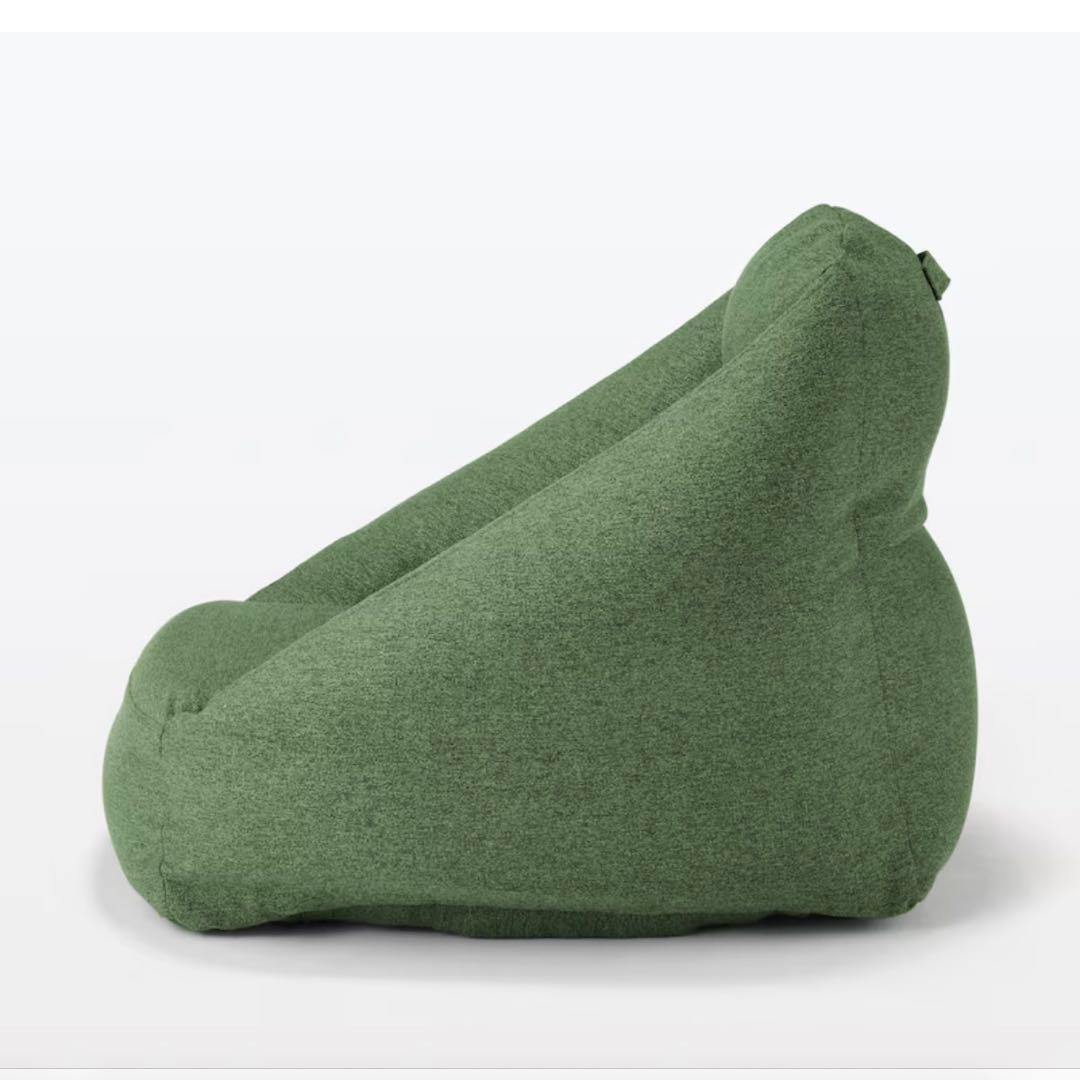 空気でできたソファ グリーン