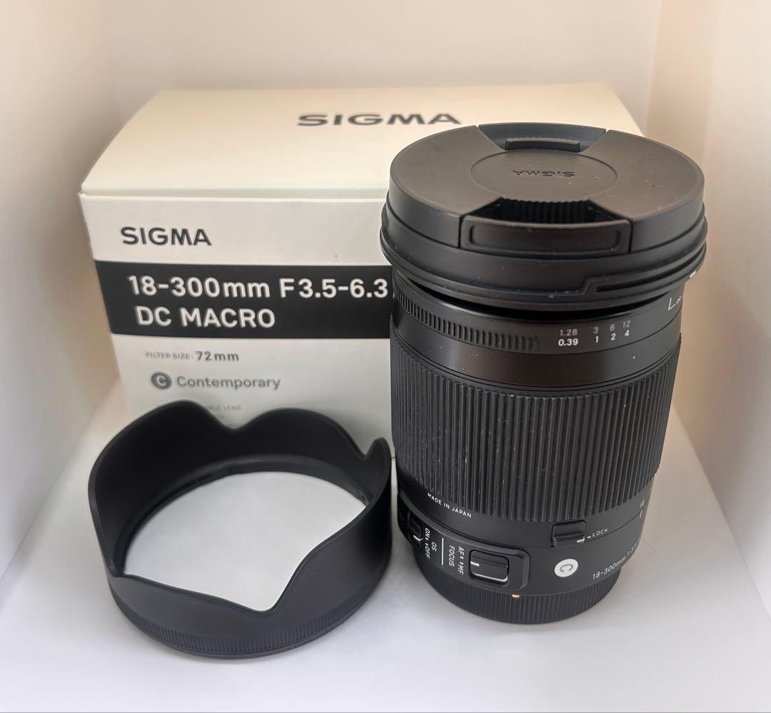 ☆シグマ18-300mm F3.5-6.3 DC MACRO☆ キヤノン用