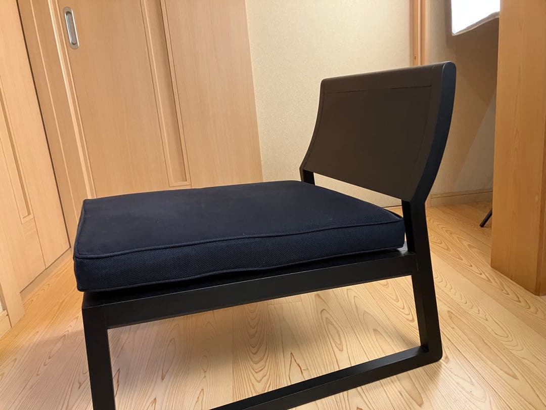 Yoshi　カッシーナ　イクスシー　ラウンジソファ　ブラック　木製