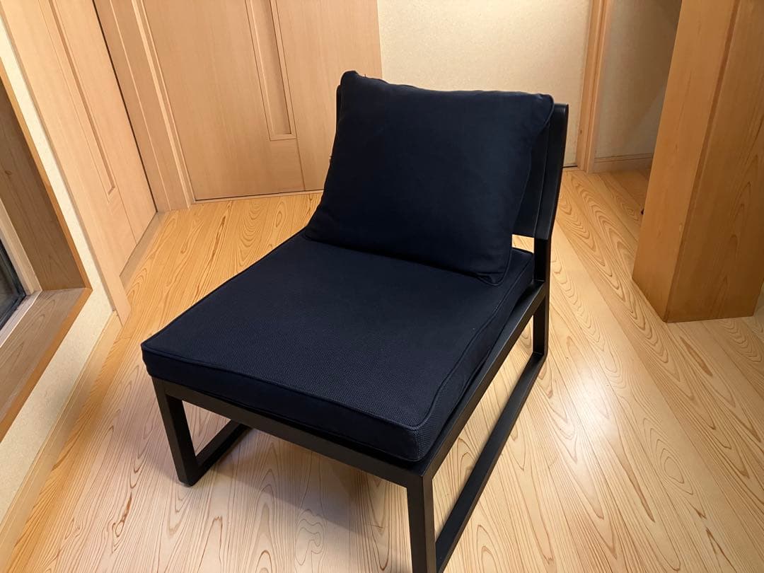 Yoshi　カッシーナ　イクスシー　ラウンジソファ　ブラック　木製