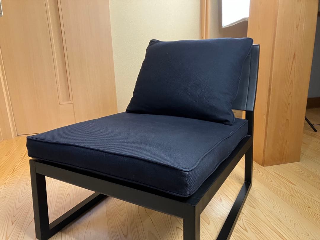 Yoshi　カッシーナ　イクスシー　ラウンジソファ　ブラック　木製